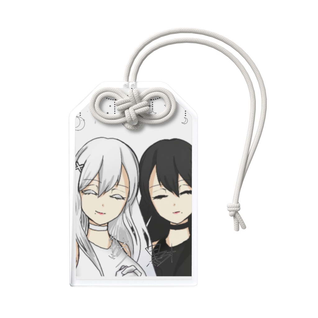 【白黒シスターズ】アクリルお守り