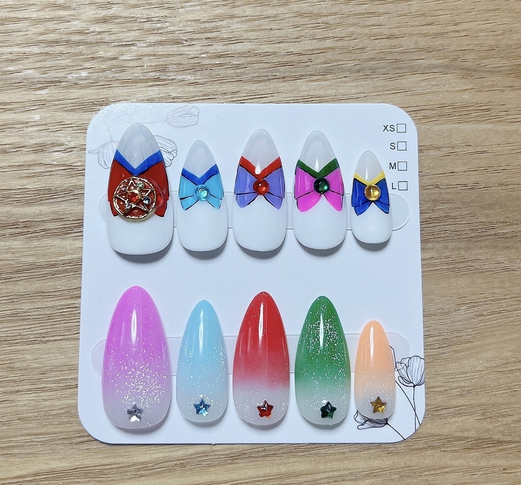 セーラームーン　イメージネイルチップ