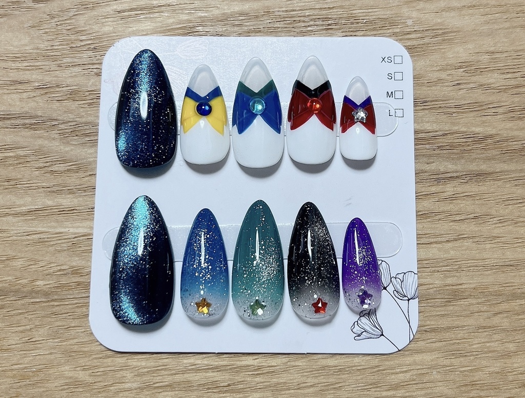 セーラームーン　イメージネイルチップ
