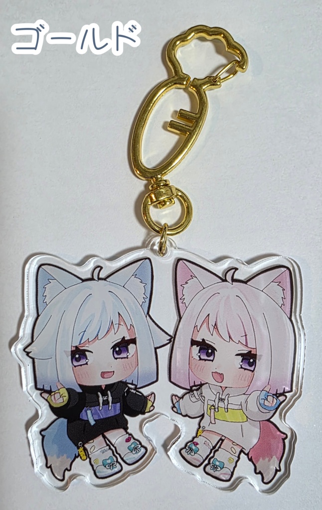 【非公式】キスキツネヒメヒナアクリルキーホルダー