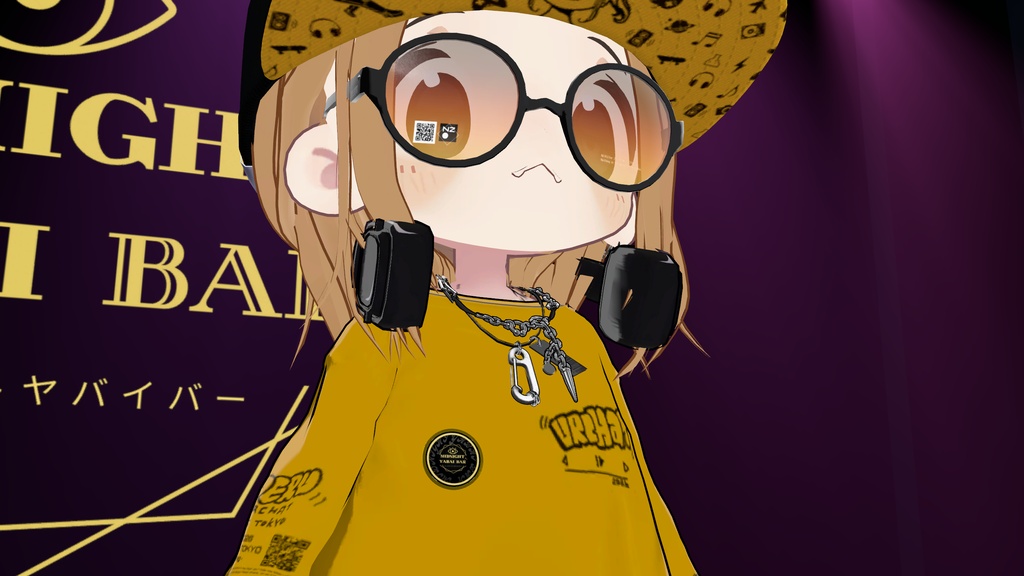 Midnight Yabai Bar ピンバッチ