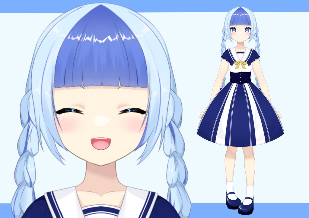 【限定1点】夏イメージの女の子【VTS対応】