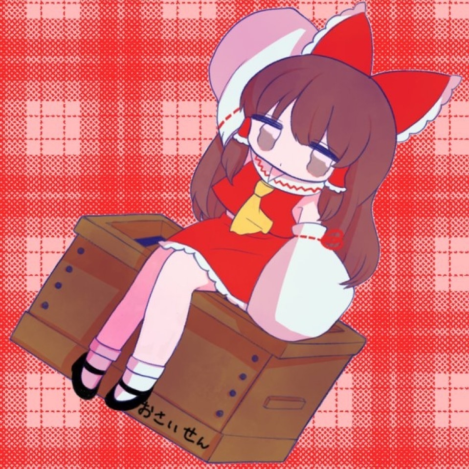 博麗霊夢アクリルフィギュア（おさいせん）