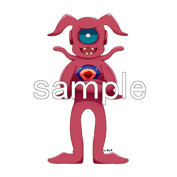 ジュラル星人アクリルフィギュア