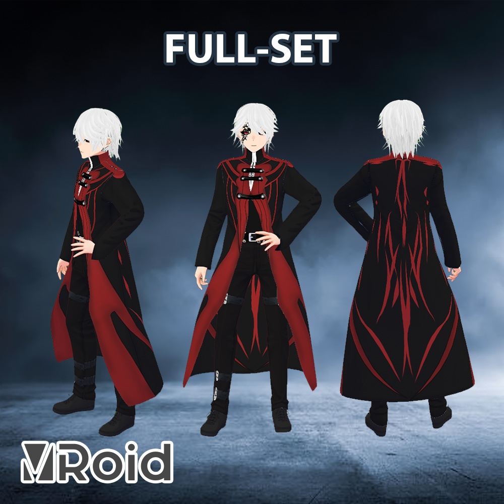 Vroid - Hideo Akira Vampire Set