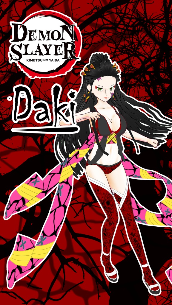 [VROID] Daki Demon Slayer