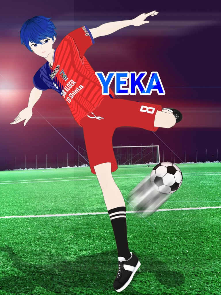 Yeka Football Skin - hideoakira - BOOTH