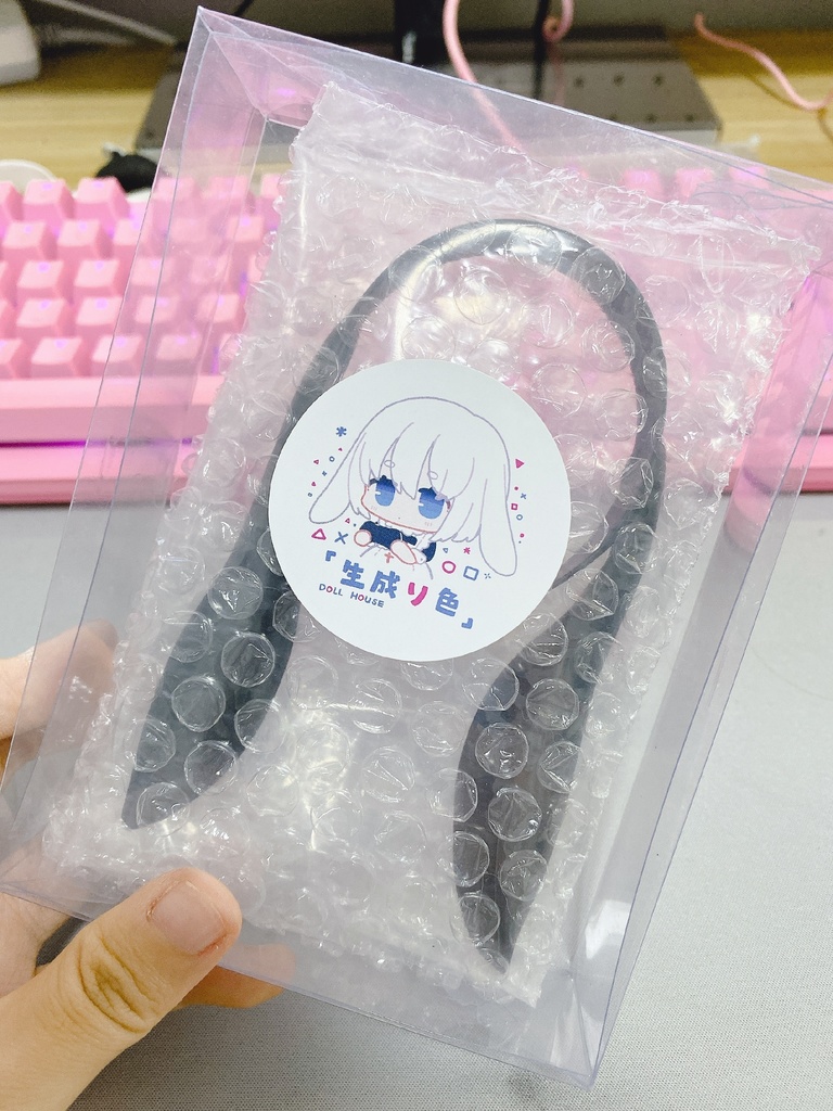 「小羊商店」【完売・展示】うさみみ 兎耳 MDD・DD・BJD ヘアバンド