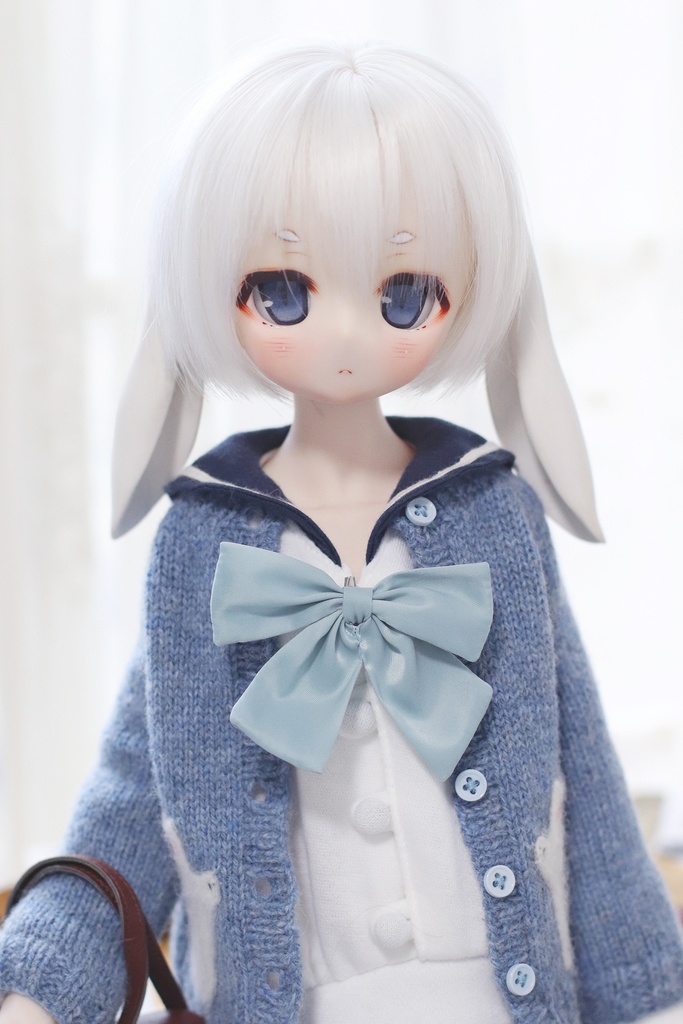 「小羊商店」【完売・展示】うさみみ 兎耳 MDD・DD・BJD ヘアバンド