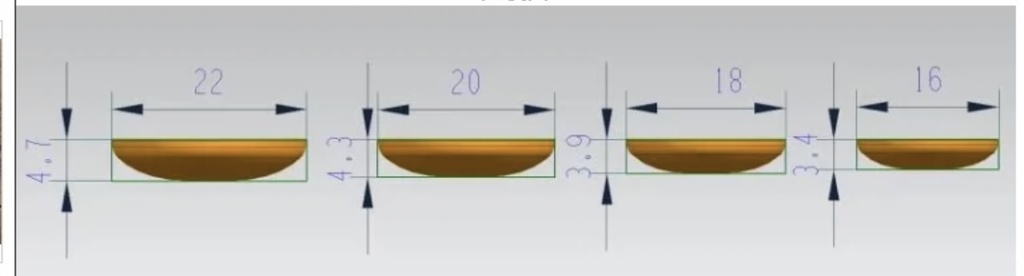「小羊商店」MDD・DDレジンアイモールド 20/18mm