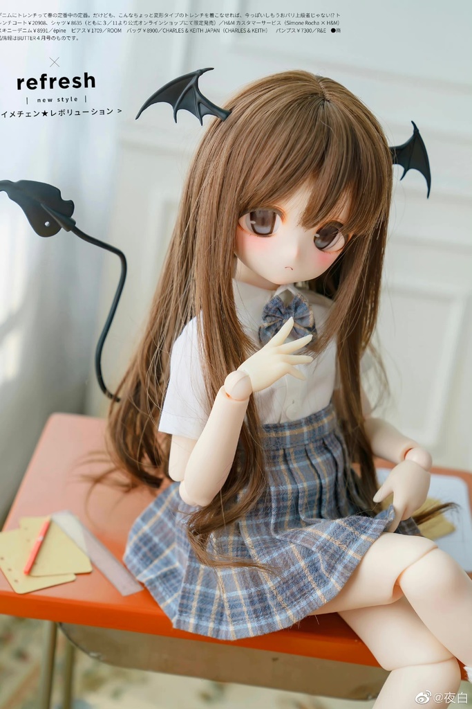 「小羊商店」悪魔ちゃんのしっぽ　尻尾　MDD DD MSD BJD KUMAKO