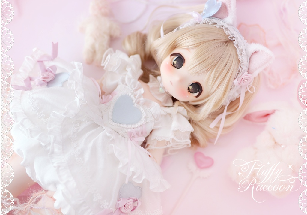 すぐ発送「RACCOON」『超カワイイ計画』1/4 mdd puyoodoll 現品あり数量限定