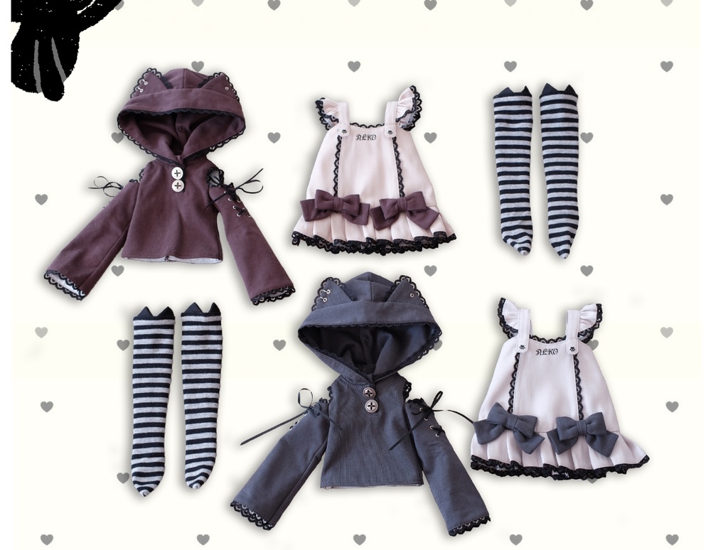 「RACCOON」『隅っこねこ』1/4 mdd 受注ページ