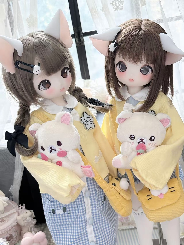 「小羊商店」ネコミミ 猫耳 MDD・DD・BJD・1/4・1/6