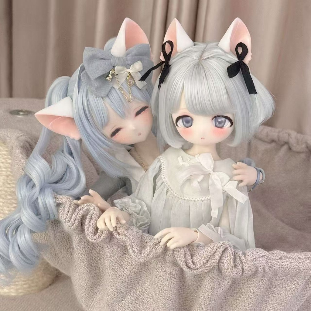 「小羊商店」ネコミミ 猫耳 MDD・DD・BJD・1/4・1/6
