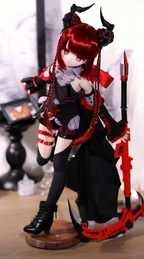 「惑星の服」『怪盗A』ブラック✖️レッド mdd 予約ページ