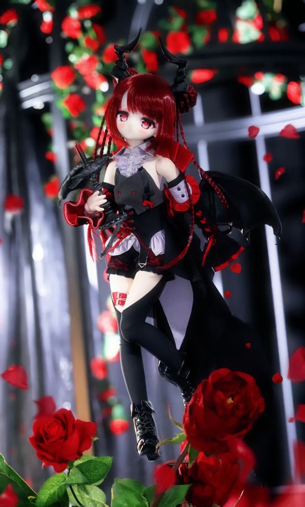 「惑星の服」『怪盗A』ブラック✖️レッド mdd 予約ページ