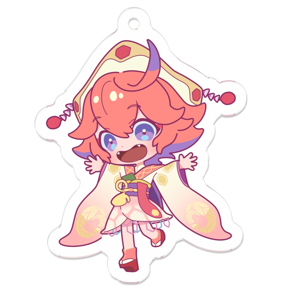 ナツノのSDアクリルキーホルダー