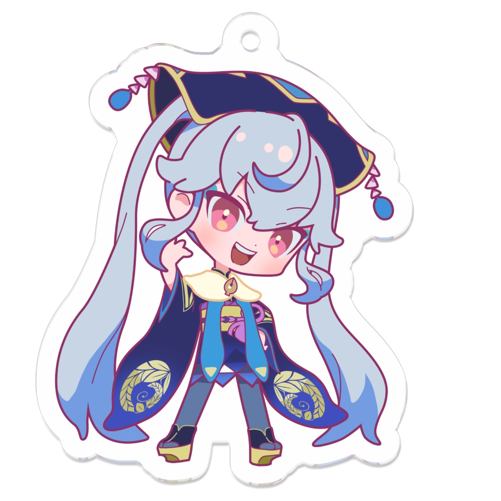 ユヅキのSDアクリルキーホルダー