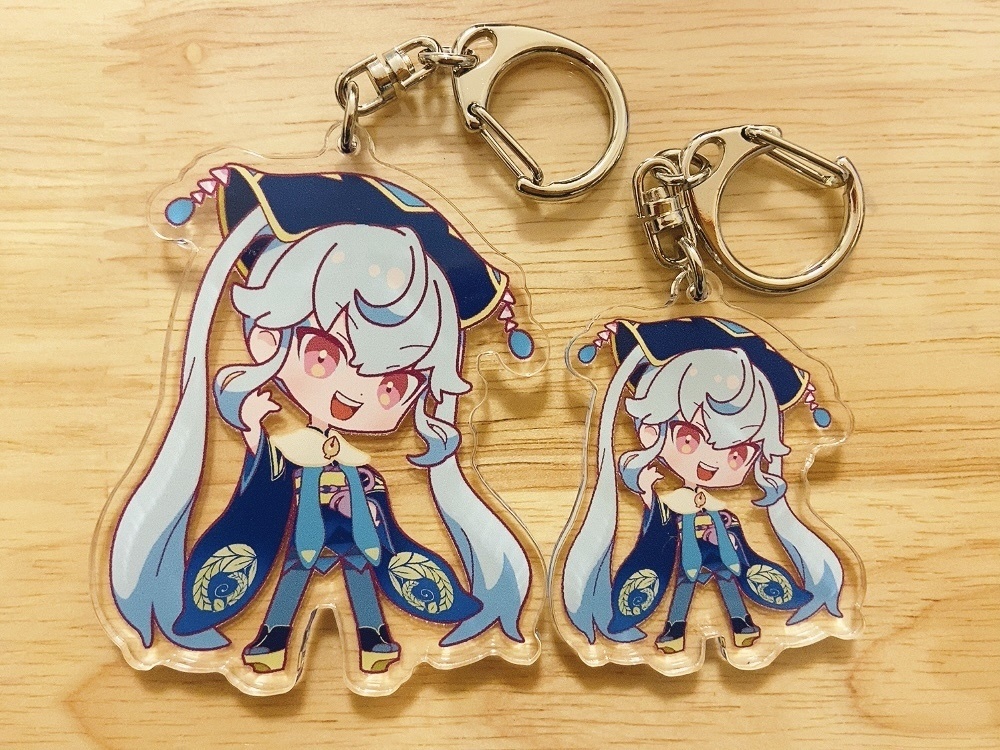 ユヅキのSDアクリルキーホルダー