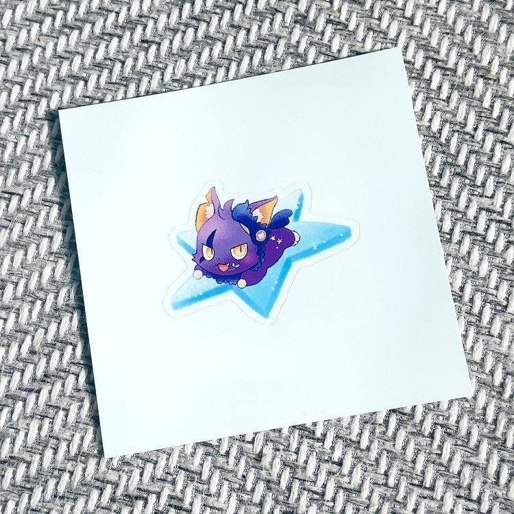 ボスの小さめステッカー