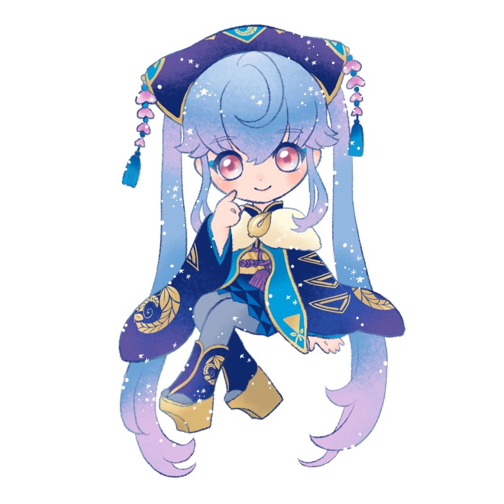 ユヅキのステッカー