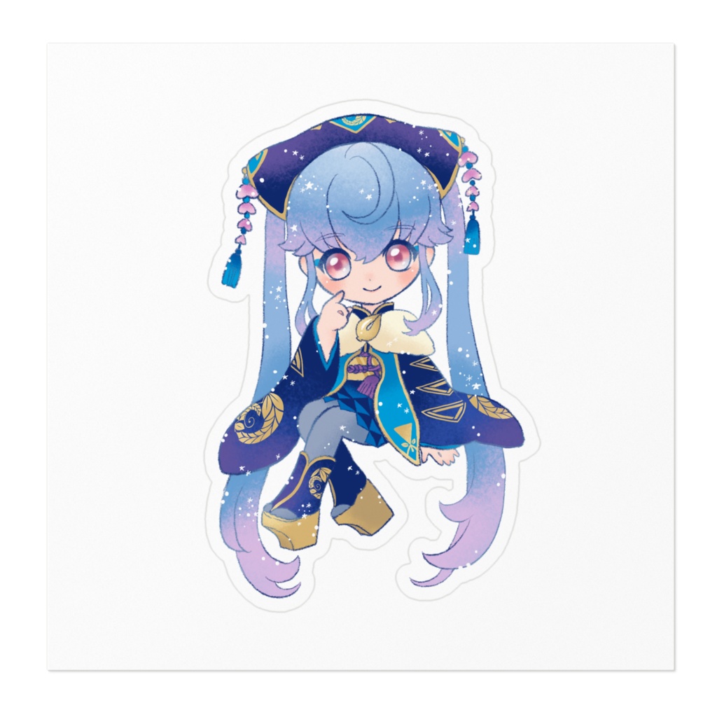 ユヅキのステッカー