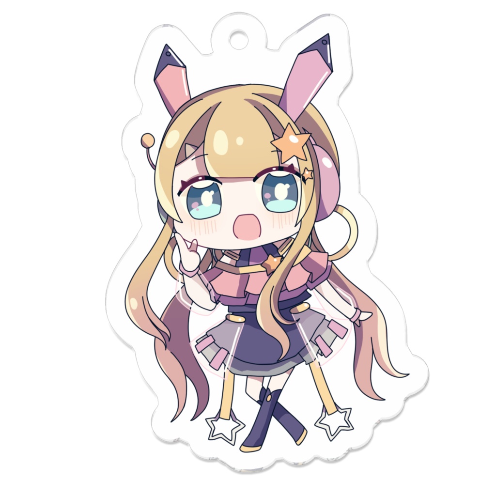 卒展仕様!うさちゃんゆめみアクキー