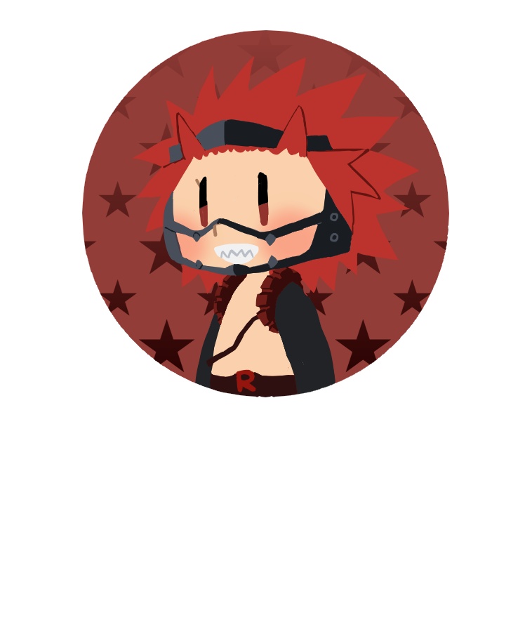 32mm缶バッジ 切島鋭児郎