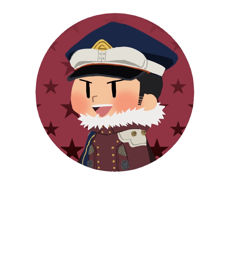 32mm缶バッジ 夜嵐イナサ