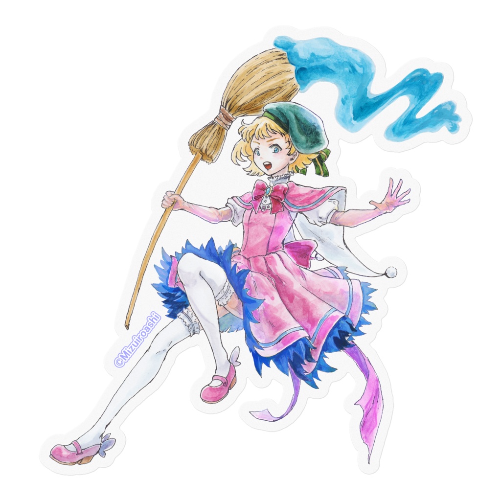 ★「空色の絵具」ステッカー