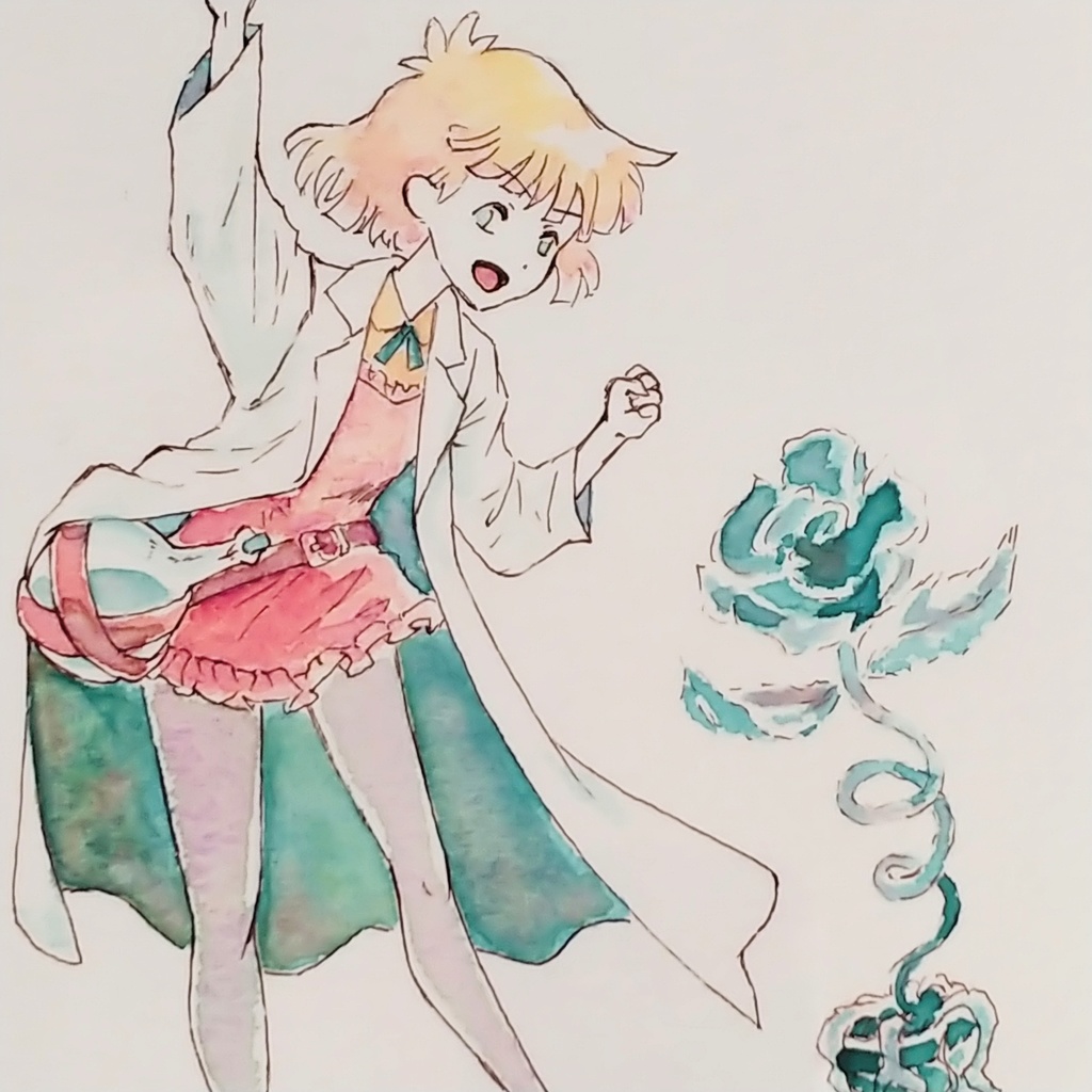 【原画】成長の科学【フレームレス原画】