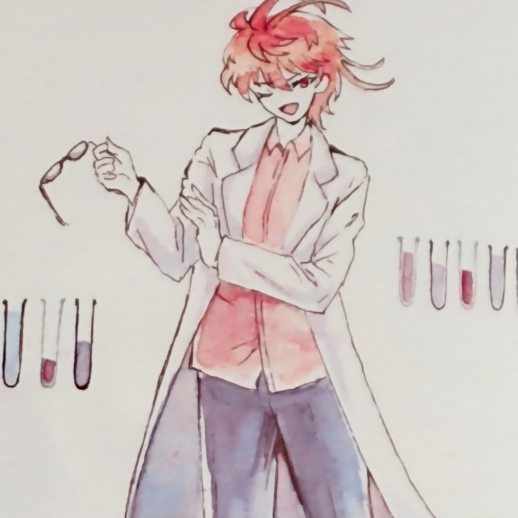 【原画】挑戦の科学【フレームレス原画】