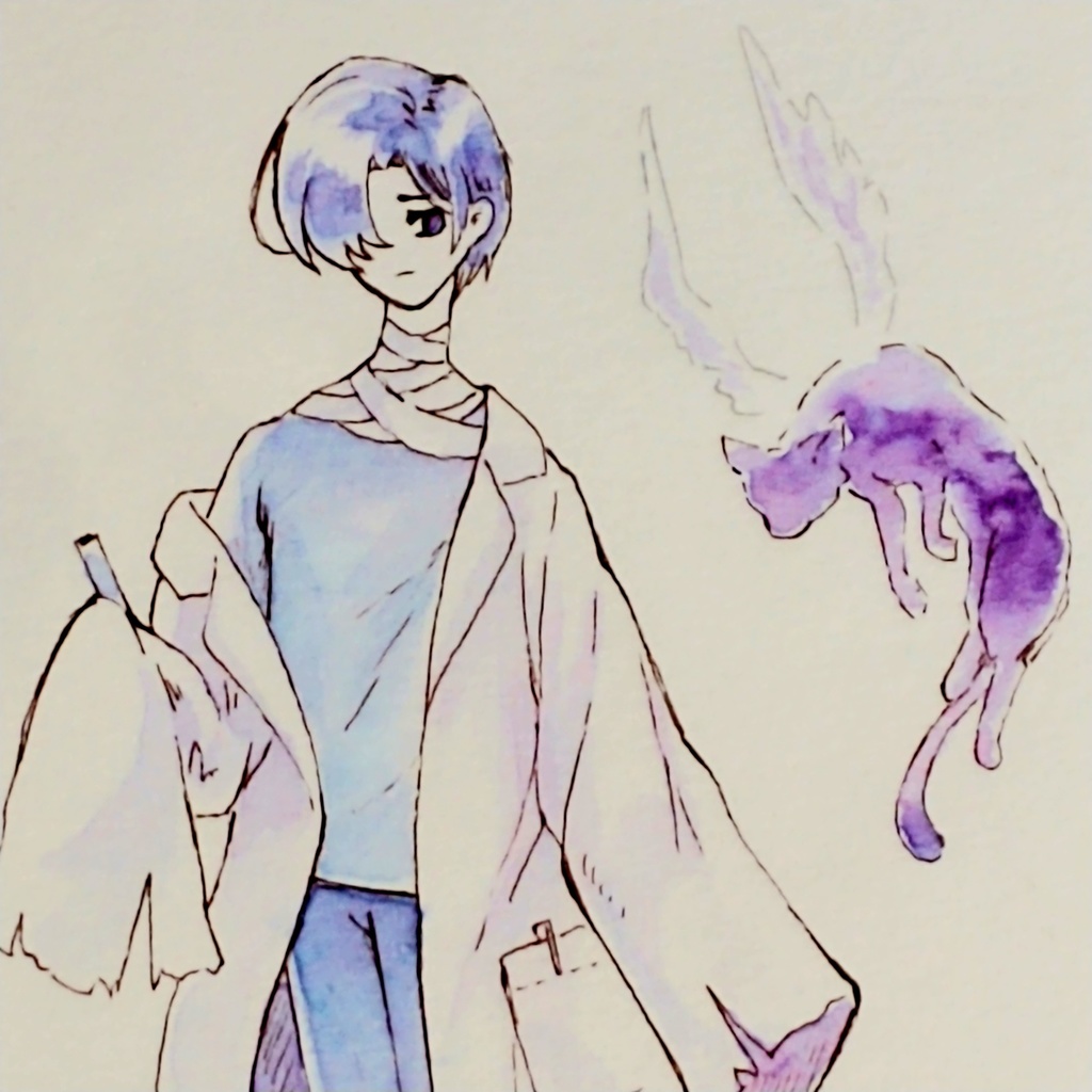 【原画】命の科学【フレームレス原画】