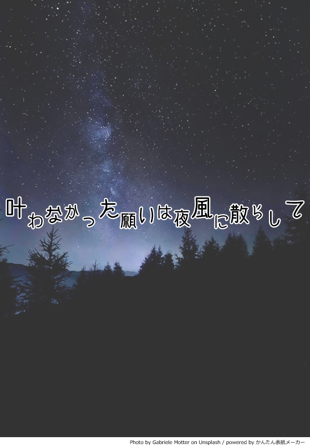 叶わなかった願いは夜風に散らして