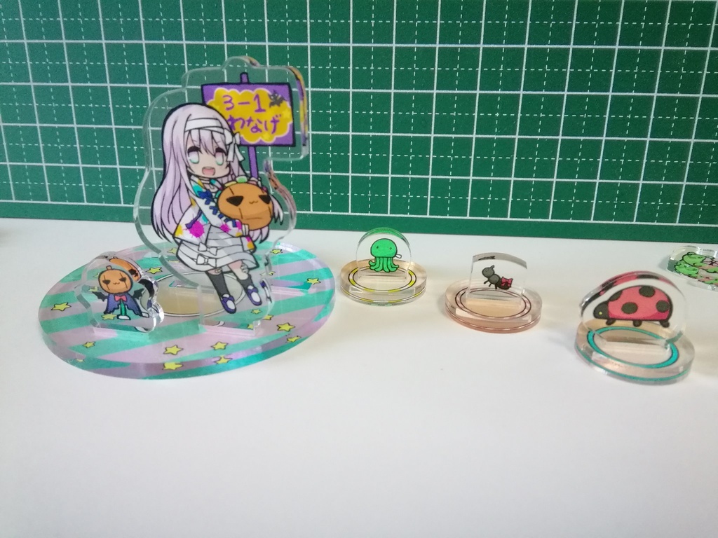 うごく! 輪投げ屋さん アクリルスタンドセット