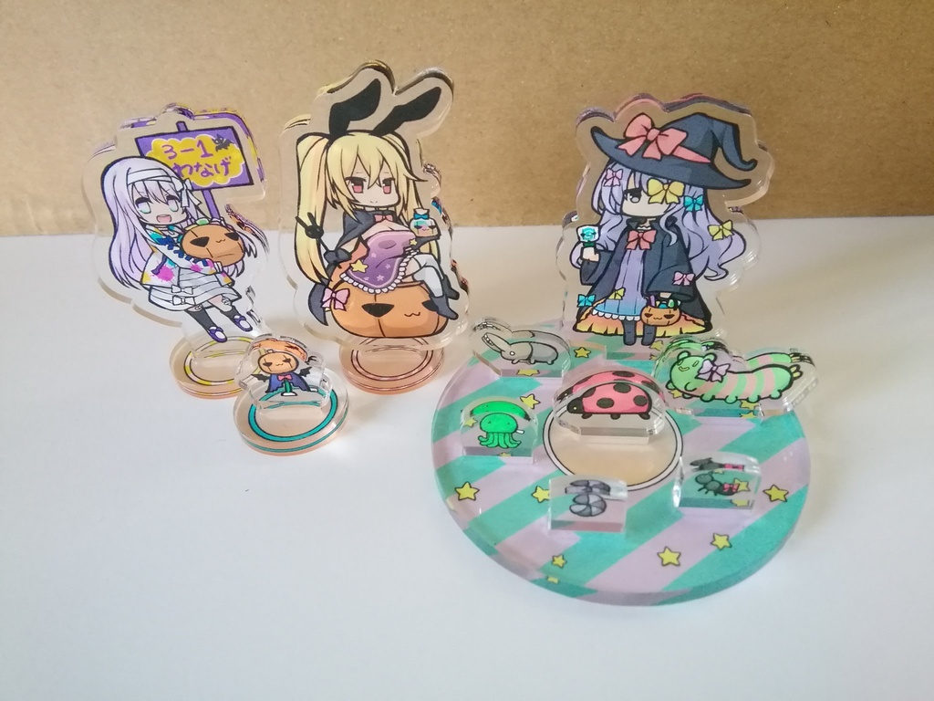 うごく！ 輪投げ屋さん アクリルスタンドセット