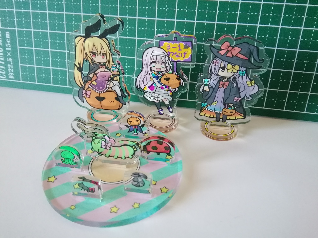 うごく! 輪投げ屋さん アクリルスタンドセット