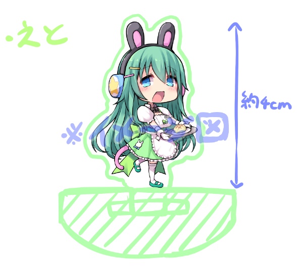 ゆらゆらアクリルフィギュア