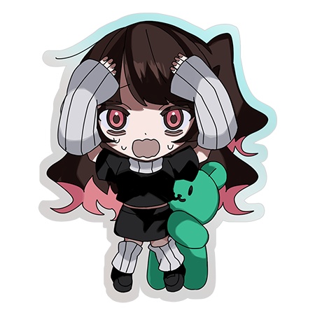 ステッカー『歩』