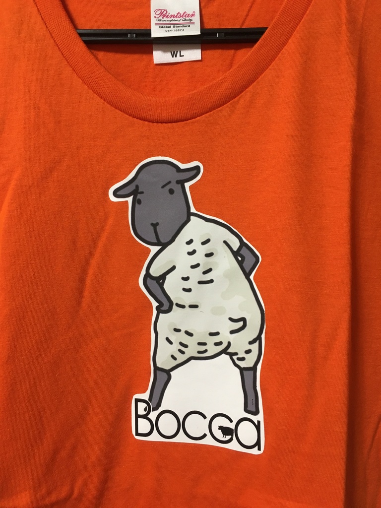 Tシャツ Boccaひつじ Bocca Booth
