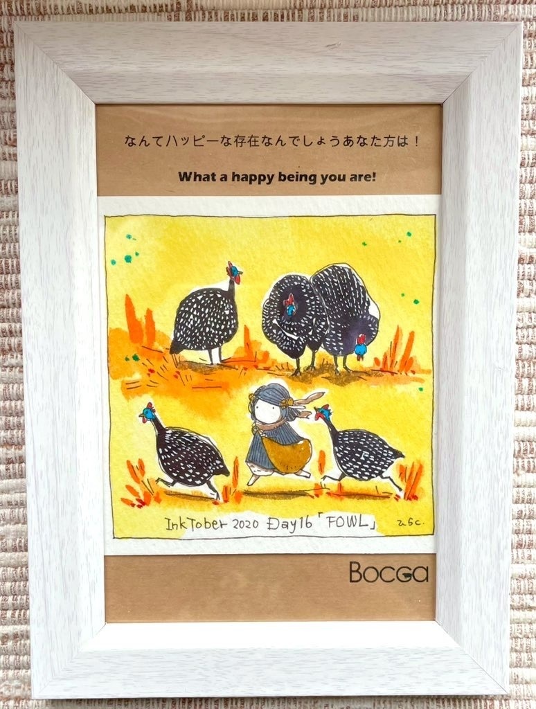 額装原画「FOWL」