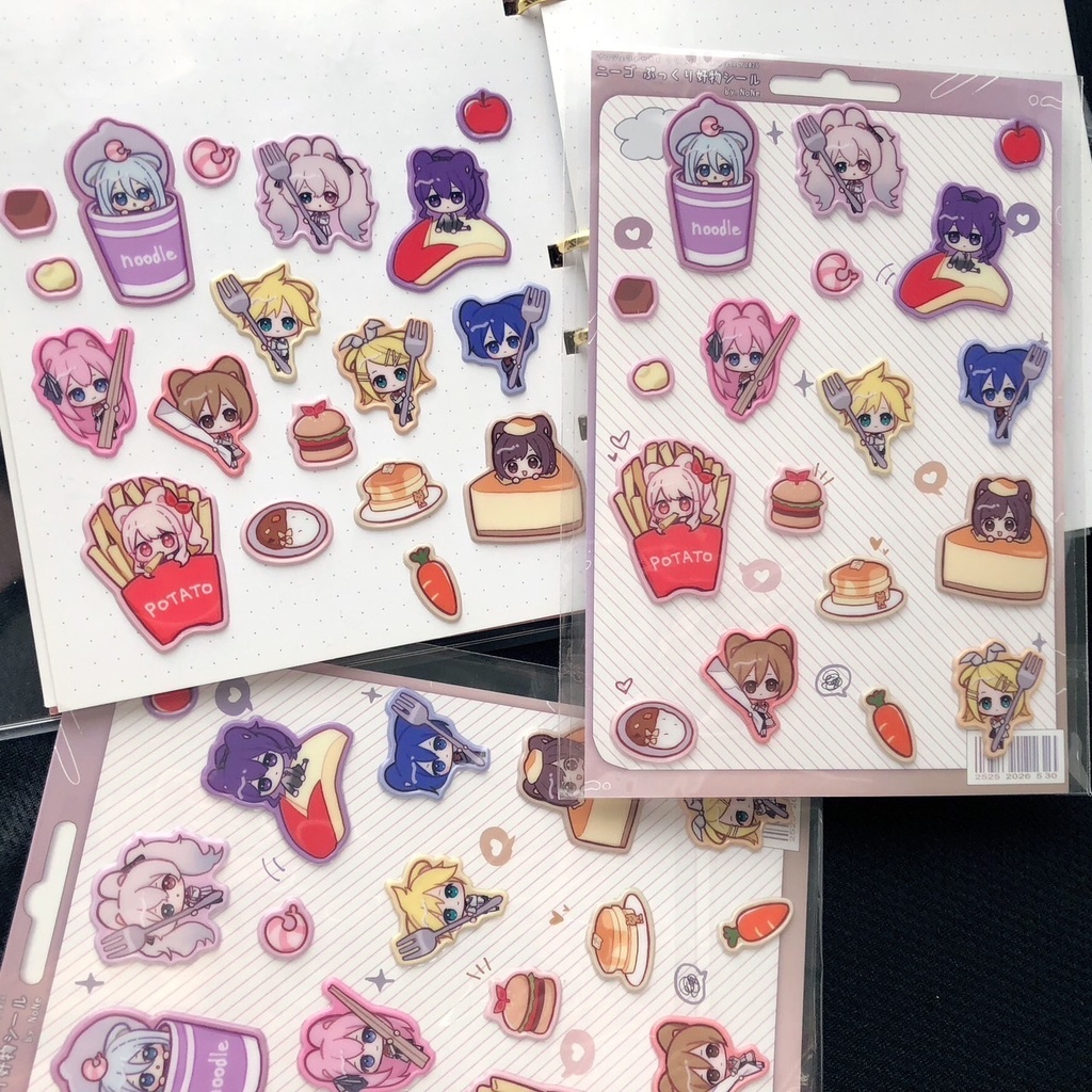 【クリフェス2026】ニーゴ 好物ぷっくりシール