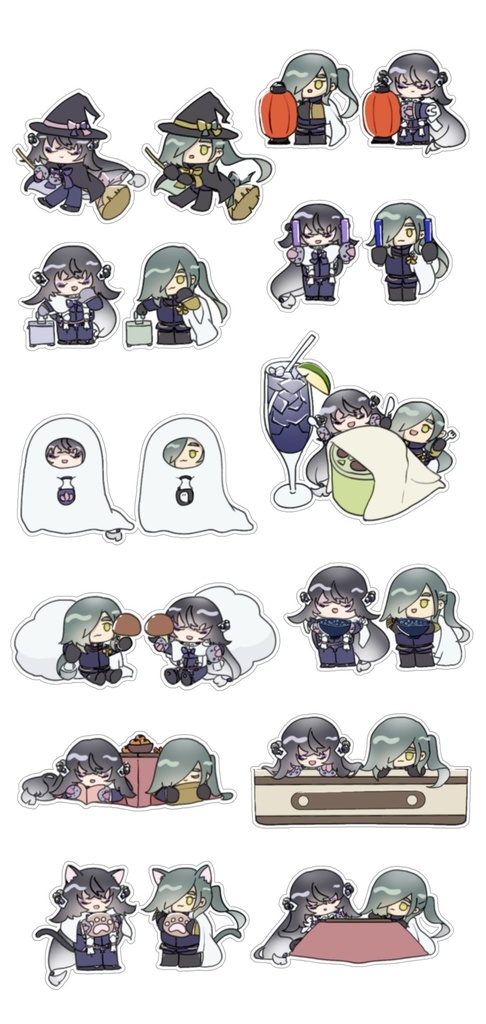 ゆる～い青江派シール③