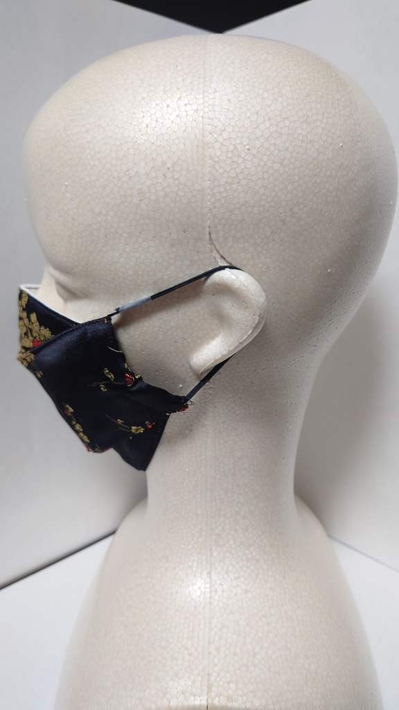 和柄マスク(梅)