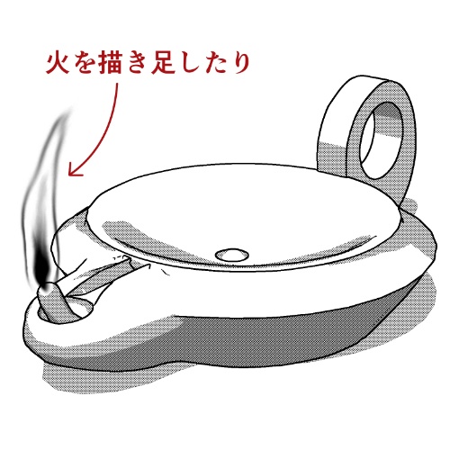 CLIP STUDIO PAINT/オイルランプ