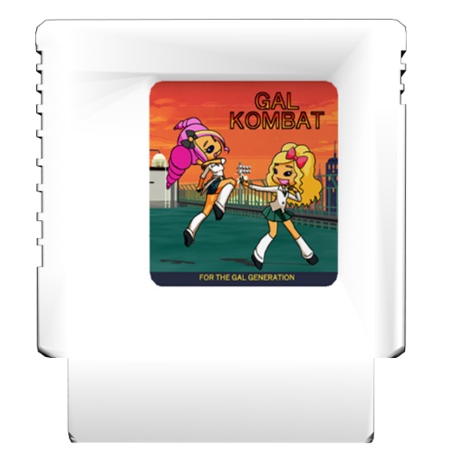 レトロゲームとカセット3本(クリップスタジオ専用3Dオブジェクト)