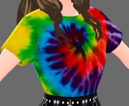 Tie Dye mini shirts 7 pcs