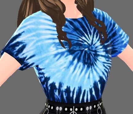 Tie Dye mini shirts 7 pcs