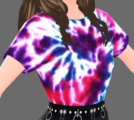 Tie Dye mini shirts 7 pcs